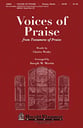 Voices of Praise SATB choral sheet music cover